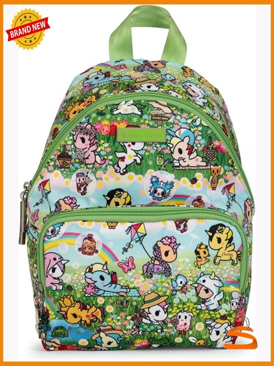 Mini Backpack Purse with Zipper Pockets, Lightweight Travel Bag main image 4
